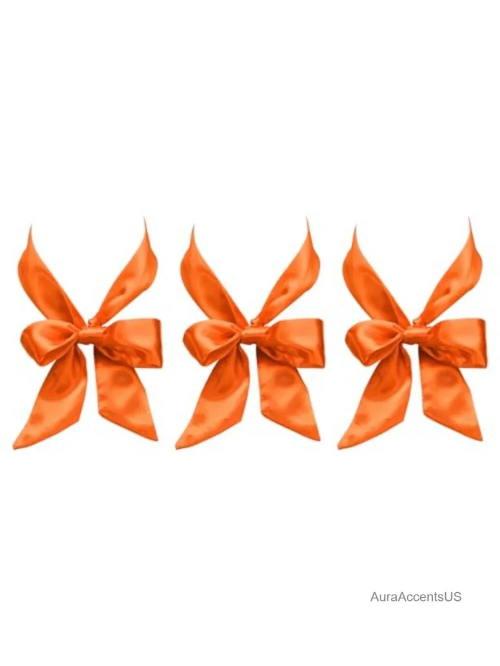 Satin Ribbon Bow Tie for Girls Self-tie Neck Scarf